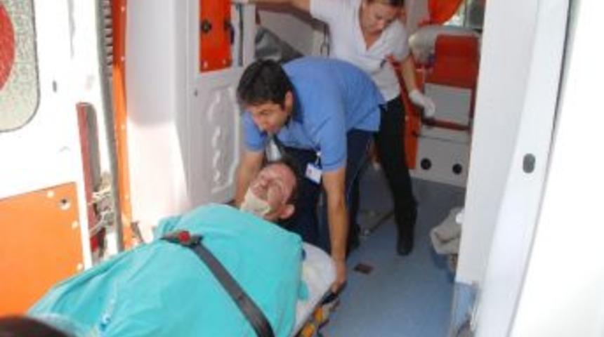 Elektrik Akımına Kapılan Kaynak Ustasının V&uuml;cudu Yandı