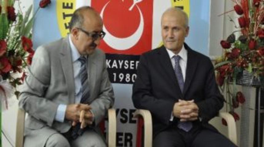 Vali Mevl&uuml;t Bilici&rsquo;den Gazeteciler Cemiyeti&rsquo;ne Veda Ziyareti