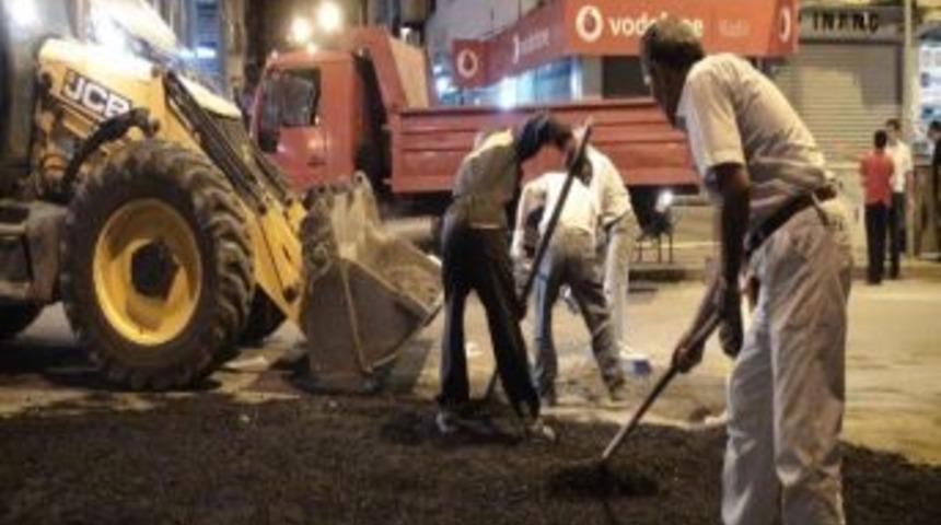 Silvan'da Asfalt Yama D&ouml;nemi Başladı