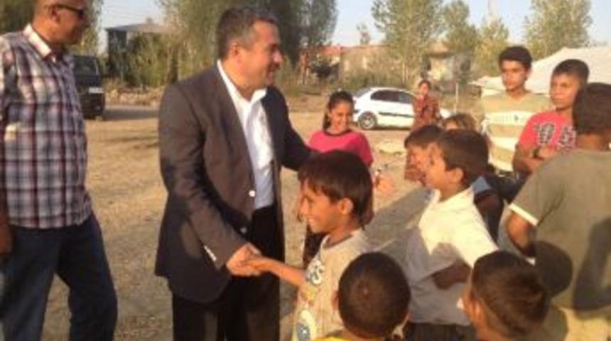 Ak Parti&rsquo;den Van&rsquo;a Sığınan Suriyeli M&uuml;ltecilere Yardım Eli