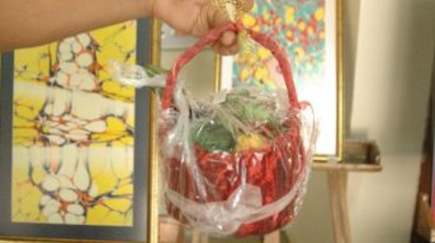 Şizofreni Hastaları Ahşap Boyama Ve Ebru Kursları İle Hayat Buluyor