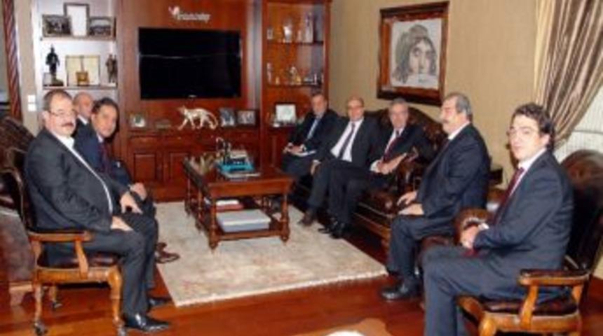 İş Bankası Genel M&uuml;d&uuml;r&uuml; Bali, Sanko Holding&rsquo;i Ziyaret Etti