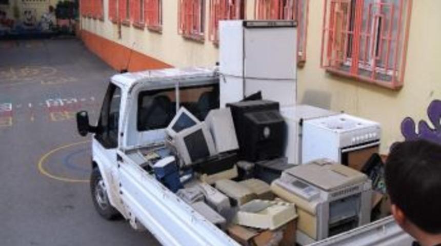 İzmit&rsquo;te 43 Ton Elektronik Atık Toplandı