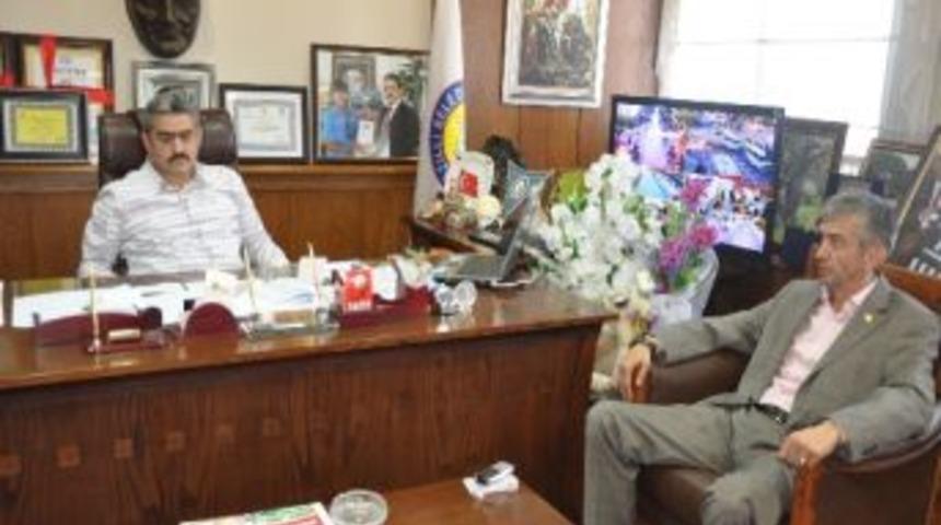 Boks Federasyon Başkan Adayı&rsquo;ndan Başkan Alıcık&rsquo;a Ziyaret