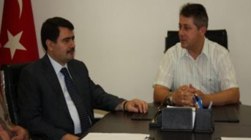 Vali Şahinden Deskkop&rsquo;a Veda Ziyareti