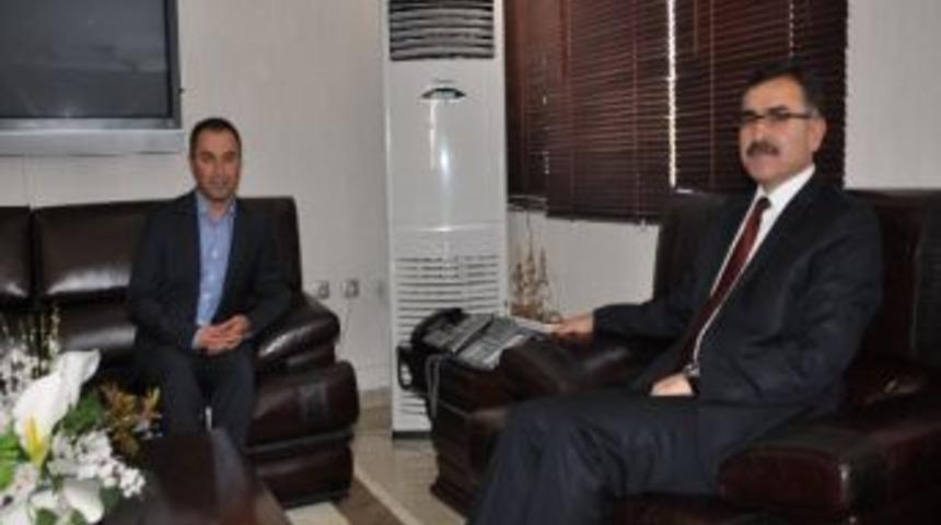 Vali Turhan&rsquo;dan Başkan Vekili Temel&rsquo;e Veda Ziyareti