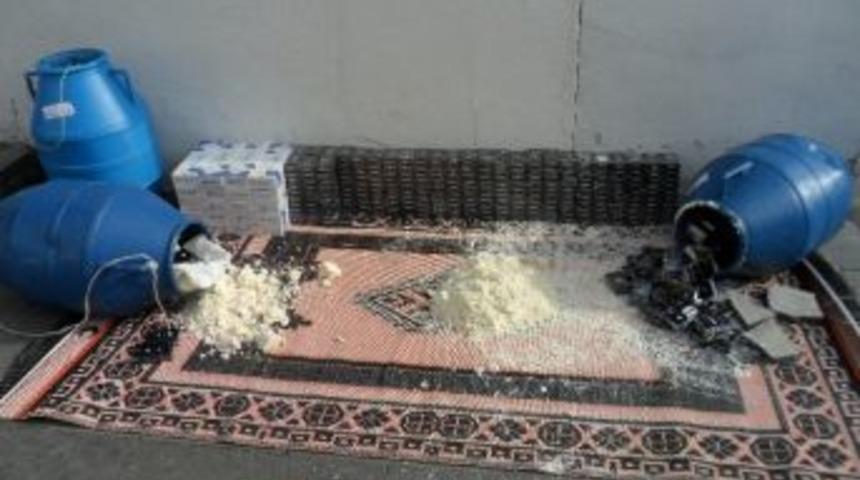 Erzurum&rsquo;da 7 Bin 800 Adet Ka&ccedil;ak Sigara Ele Ge&ccedil;irildi