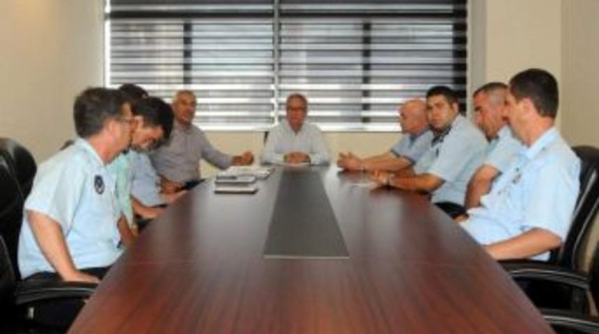 Başkan Pekel Zabıta Ekipleriyle Bir Araya Geldi