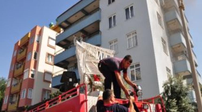 Milas&rsquo;ta Ev Yangını