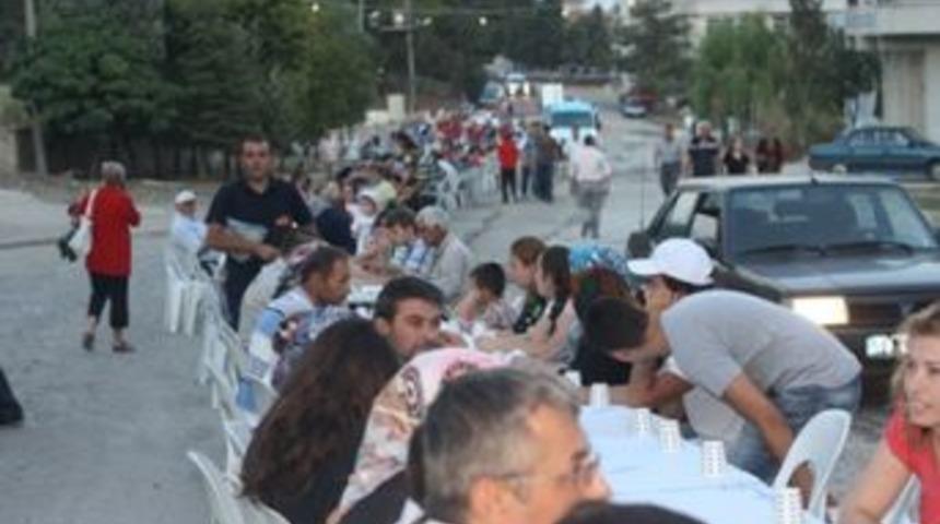Malkara&rsquo;da sokak iftarları devam ediyor