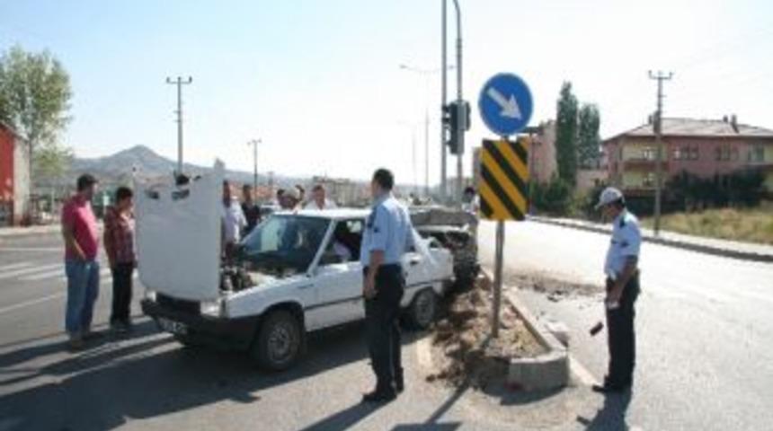 Sungurlu’da Trafik Kazası: 1 Yaralı