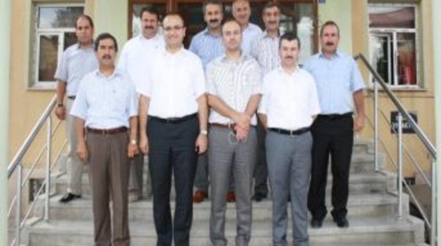 Vali Yardımcılarından Milli Eğitim M&uuml;d&uuml;rl&uuml;ğ&uuml;&rsquo;ne Veda Ziyareti