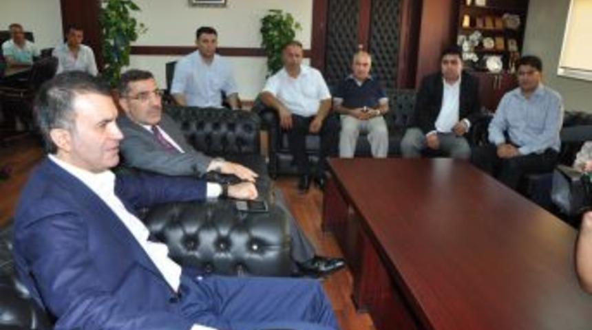 &Ouml;mer &Ccedil;elik &Ccedil;elikcan'ı ziyaret etti