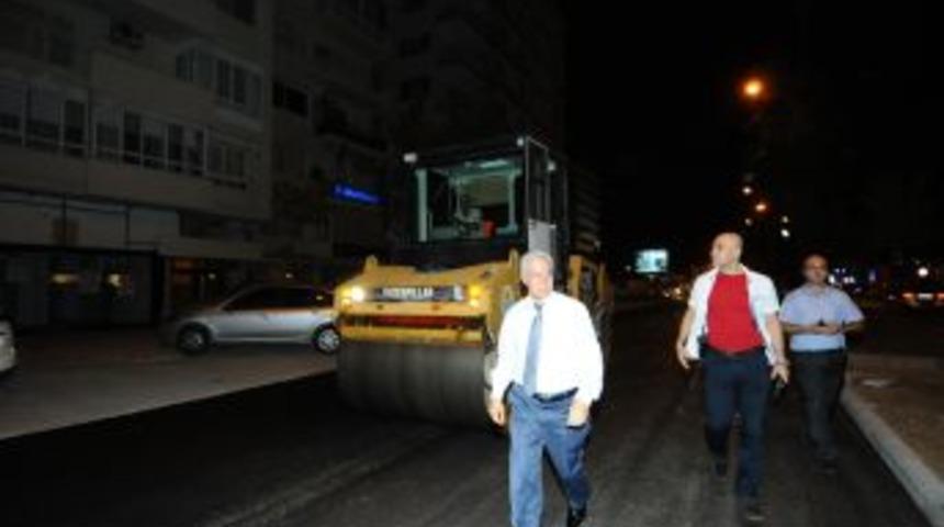 Aldırmaz'dan gece denetimi