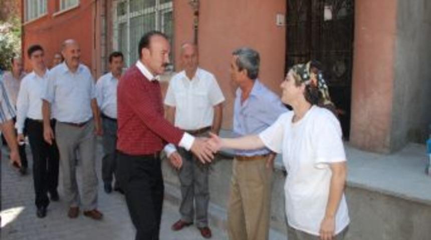 Başkan Doğan Kozluk Mahallesinde İncelemelerde Bulundu