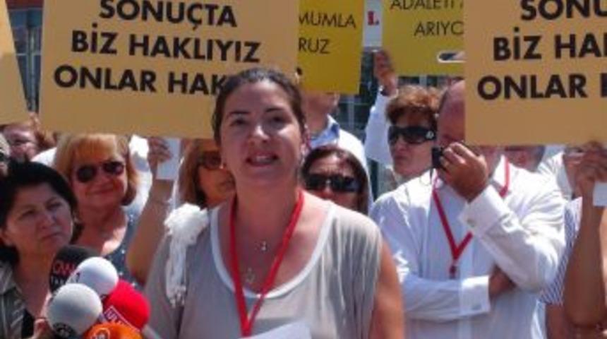 Balyoz Sanıklarının Aileleri G&ouml;ky&uuml;z&uuml;ne G&uuml;vercin Saldı