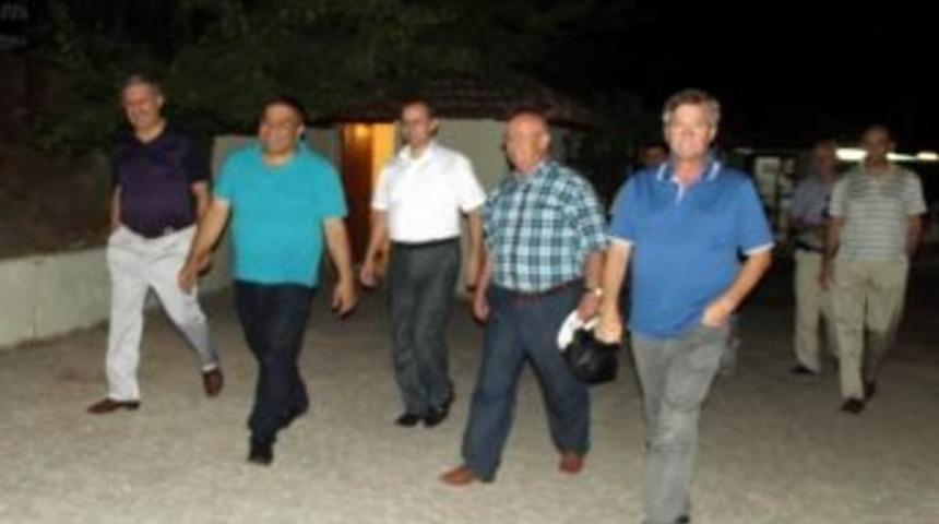 3 Kaymakam Ayvalık&rsquo;ta Bir Araya Geldi