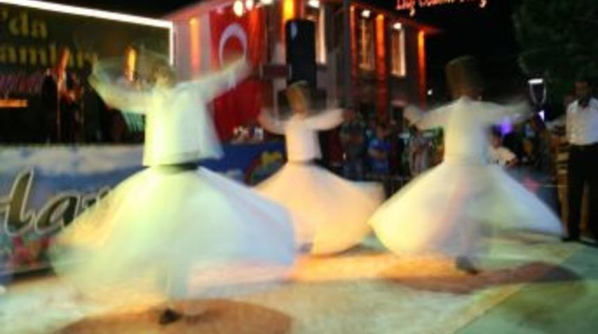 Ramazan Akşamı Programları Semah G&ouml;sterisi Ile Sona Erdi