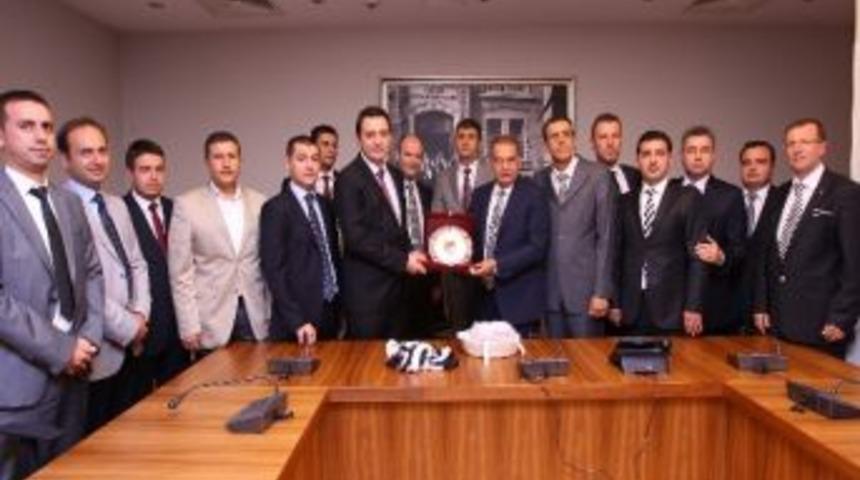 Manisaspor Y&ouml;netim Kurulu&rsquo;ndan Tff&rsquo;ye Ziyaret