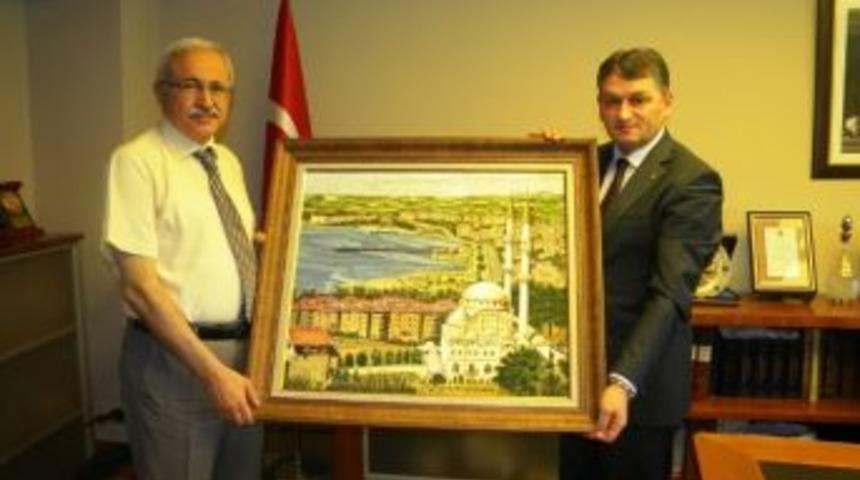 Vali Kemelek&rsquo;ten Ticaret Odasına Veda Ziyareti