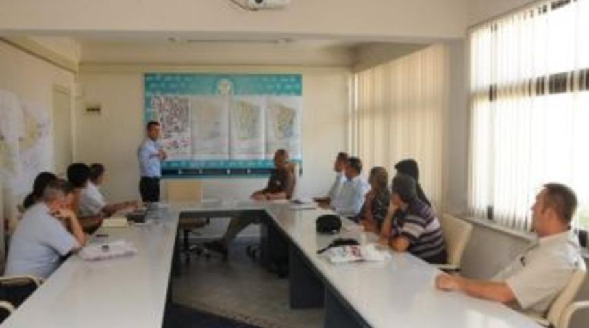 Başkan Erg&uuml;n Mahalle Muhtarlarıyla Buluştu