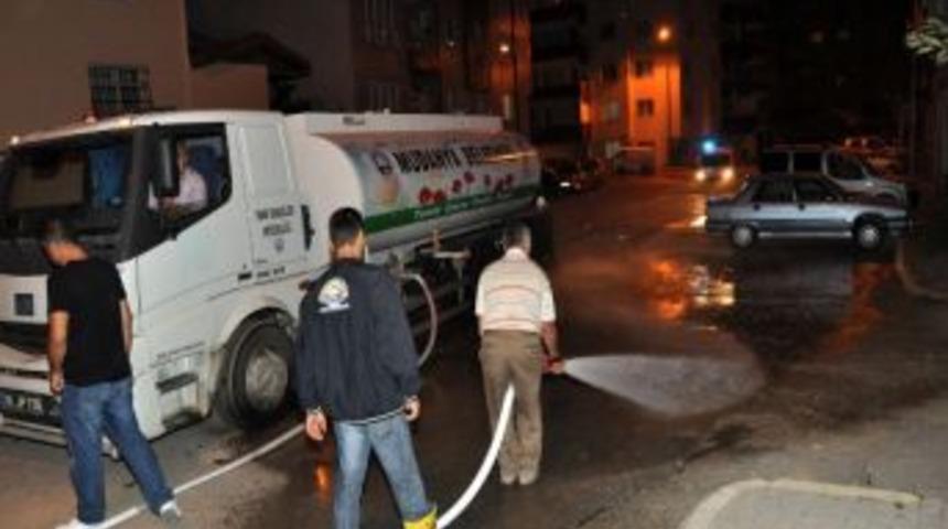 Mudanya&rsquo;da Cadde Ve Sokaklara Bayram Temizliği