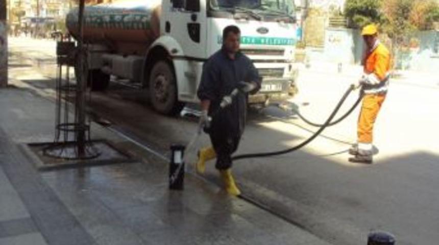 Malatya'da Cadde Ve Sokak Temizliği