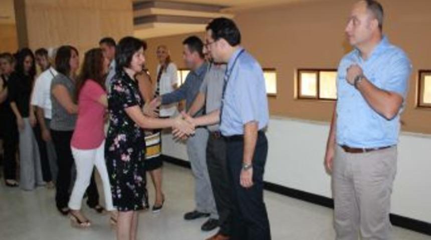 A&Uuml; Hastanesi &Ccedil;alışanları Bayramlaştı