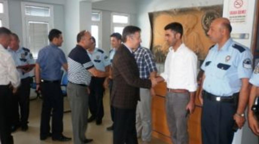 Kemalpaşa İl&ccedil;e Emniyeti'nde Bayramlaşma