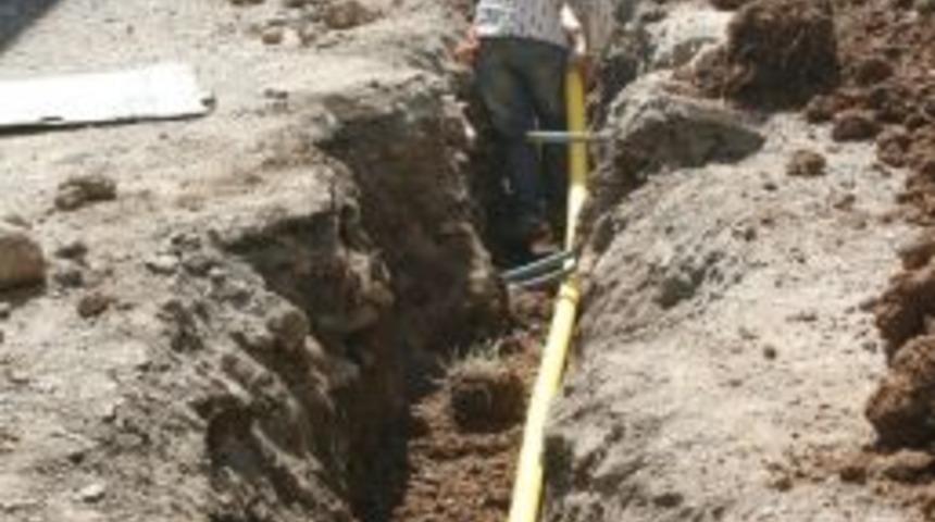 Gerede&rsquo;de Doğalgaz &Ccedil;alışmaları S&uuml;r&uuml;yor