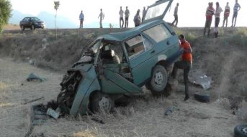 Otomobil Şarampole U&ccedil;tu: 7 Yaralı