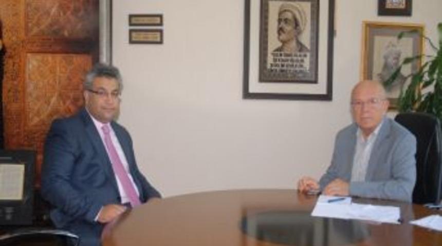 Kaymakam Ve Vali Yardımcısından Başkan Uğurlu&rsquo;ya Veda Ziyareti