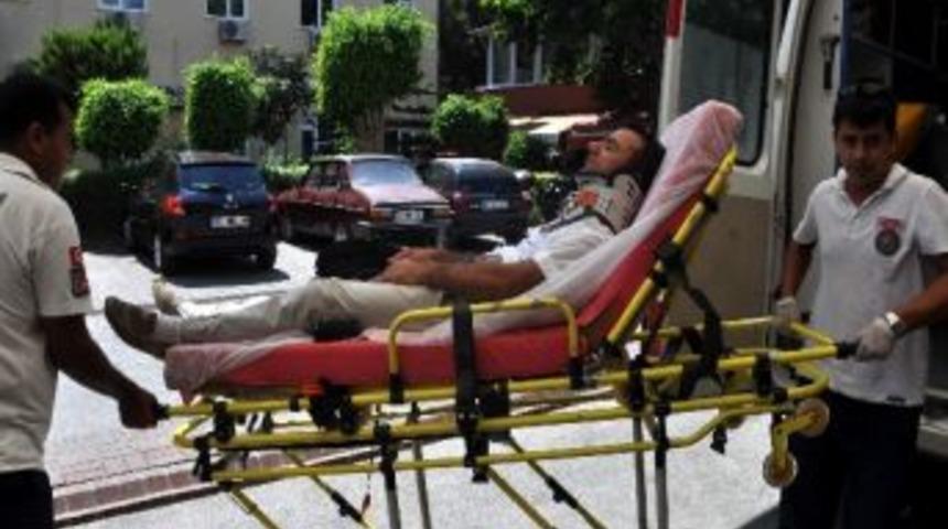 Alanya&rsquo;da Kaza: 1 Yaralı