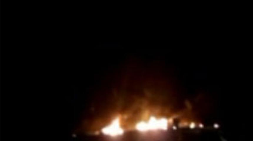 PKK'lılar yol kesti