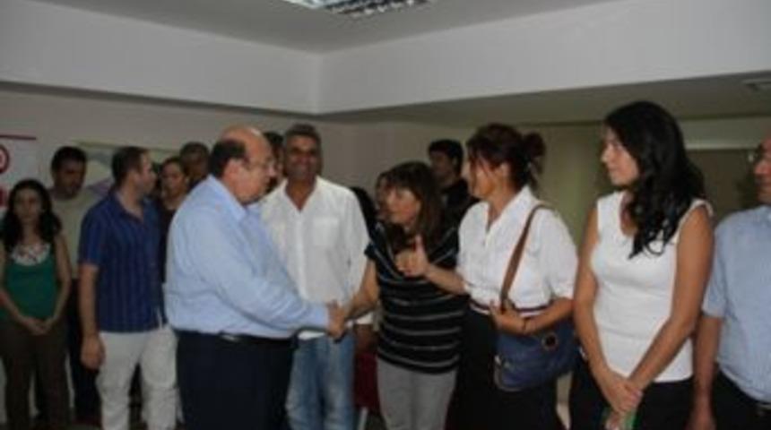 Başkan Erzen,personeliyle bayramlaştı