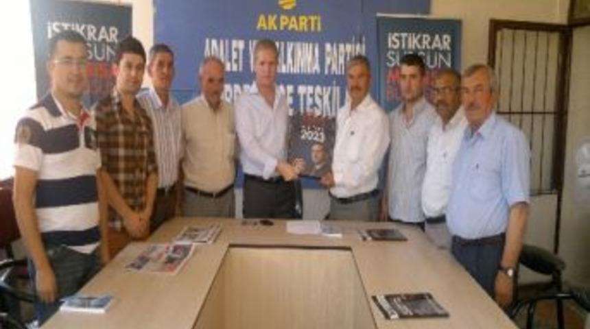 Kaymakam Gül'den Ak Parti İlçe Başkanı Esen'e Ziyaret