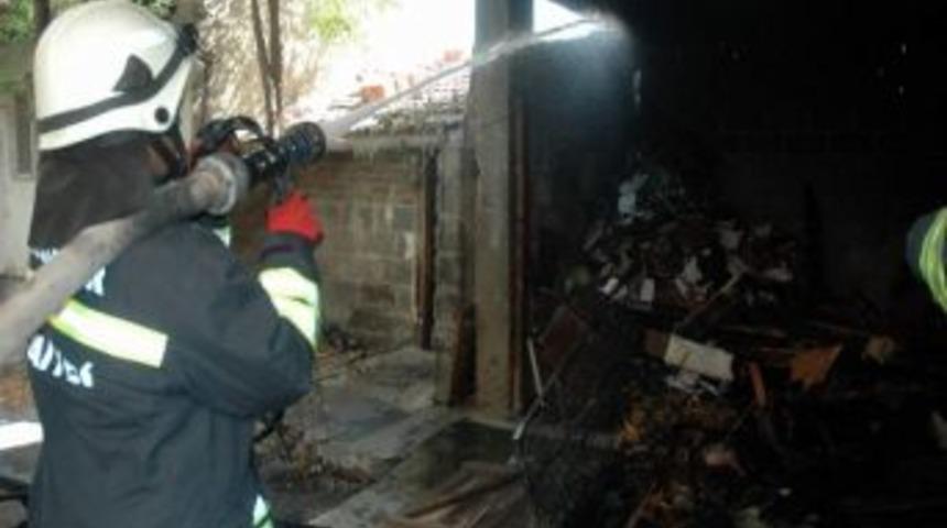 Eskişehir'de Korkutan Yangın