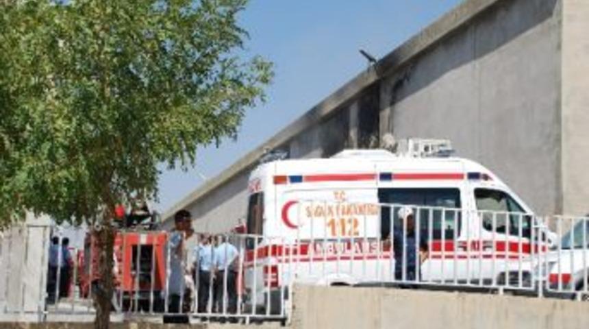 Adıyaman'da İplik Fabrikasında Yangın