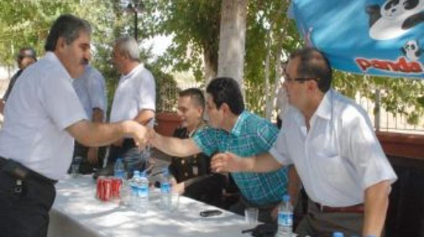 Ceylapınar&rsquo;da Bayramlaşma T&ouml;reni