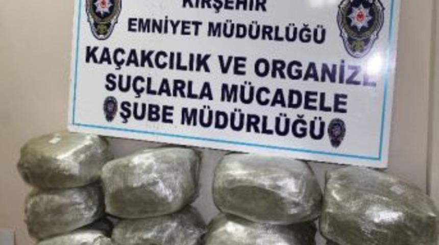 Kırşehir&rsquo;de 117 Kilogram Esrar Ele Ge&ccedil;irildi