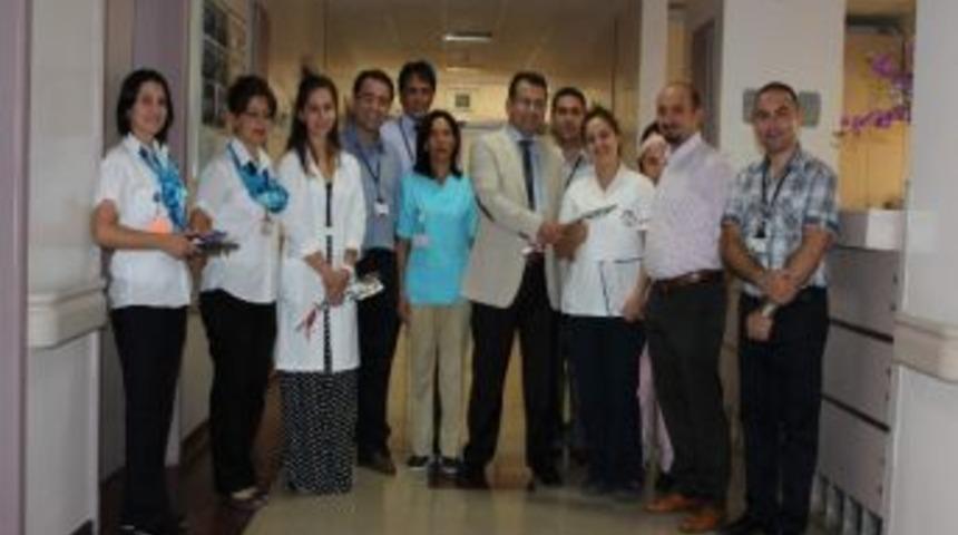Akdeniz &Uuml;niversitesi Hastanesi&rsquo;nde Bayram Ziyareti