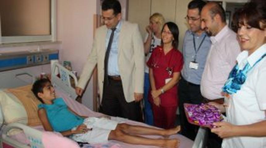 Bayramda Hastalarını Unutmadılar