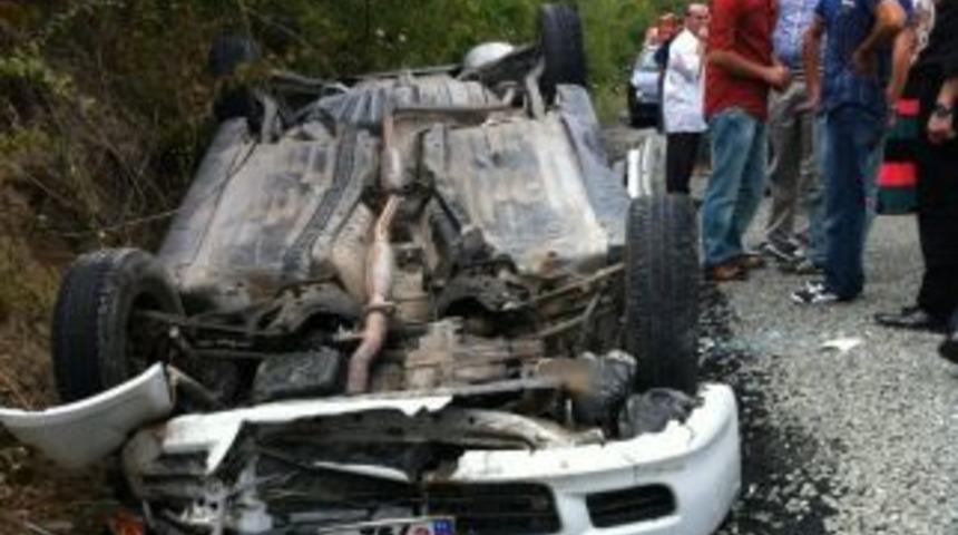 Alaplı'da Kaza 2 yaralı