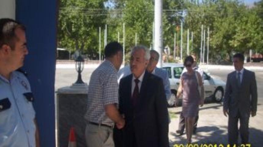 Y&uuml;z Nakli Olan Turan &Ccedil;olak Bayramlaşma T&ouml;renine Katıldı