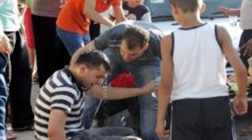 Market Deposunda Korkutan Yangın