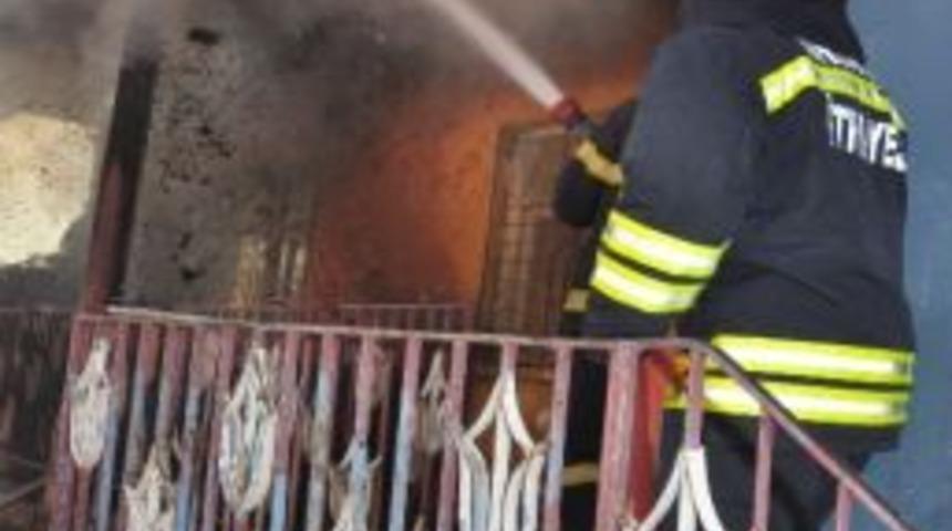 Aksaray&rsquo;da Korkutan Yangın