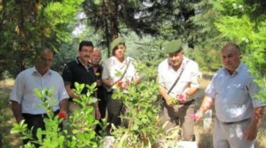 Hisarcık Garnizon Komutanlığı'ndan Şehit Mezarlarına Bayram Ziyareti