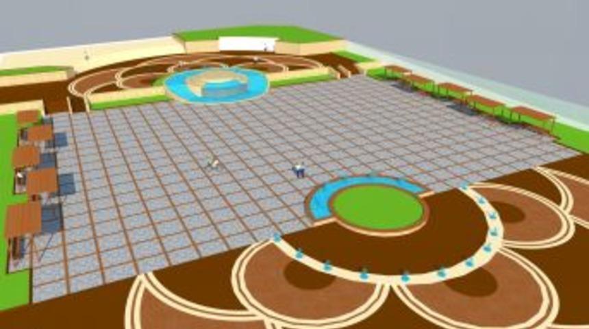 İzmir'de Z&uuml;beyde Hanım Mahallesi'ndeki Pazaryeri Meydan Oluyor