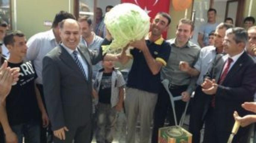 Ulukışla Ovacık K&ouml;y&uuml;nde Lahana Yarışması D&uuml;zenlendi