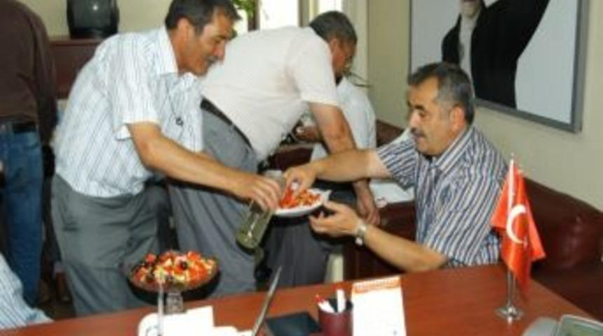 Chp İl Başkanlığında Bayramlaşma D&uuml;zenlendi